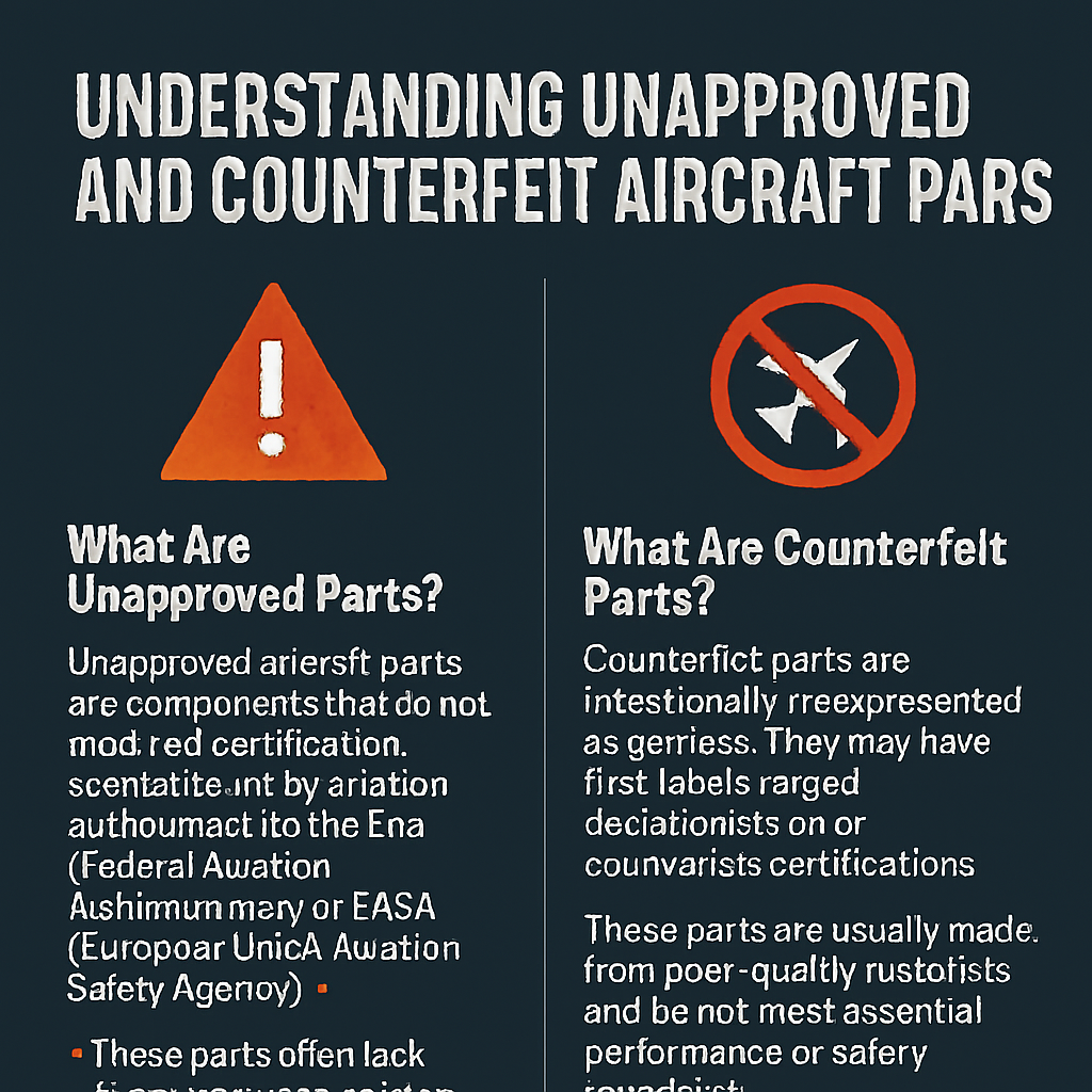 unapproved aircraft parts